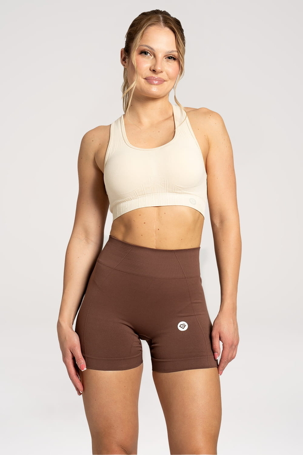 Gym Glamour Shorts Basic Brown, XS - 2