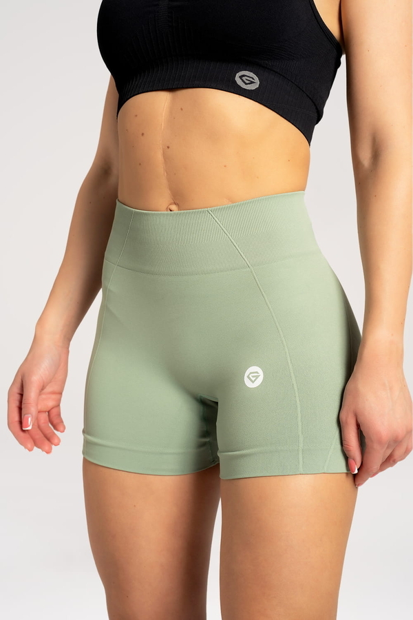 Gym Glamour Shorts Basic Green, XS - 2