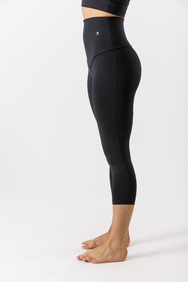 GoldBee Capri Legíny Celkové Stahovací Black, 3XL - 2