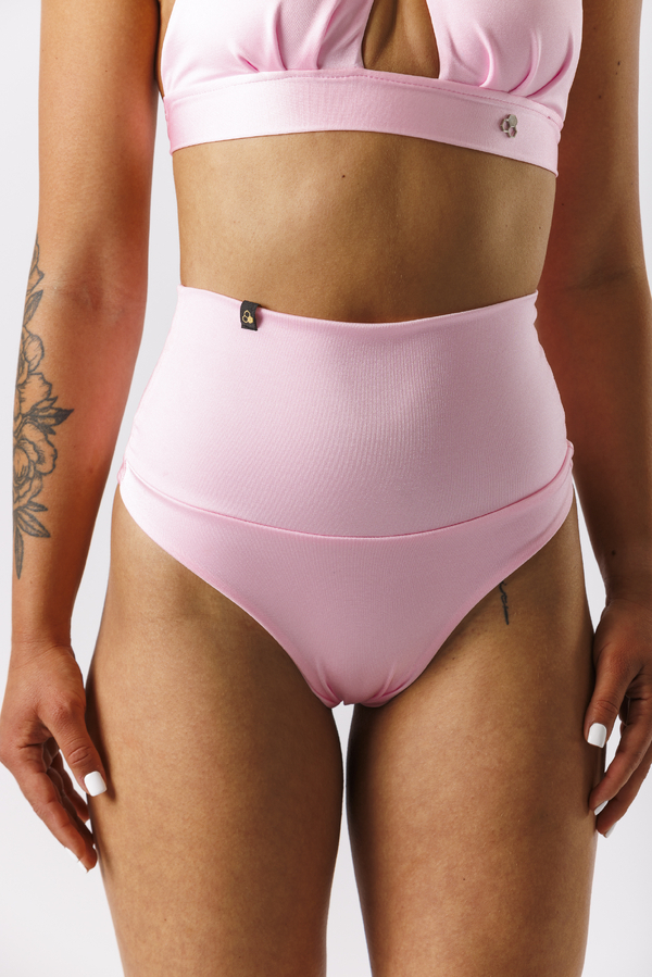 GoldBee Plavky Tight Brazilian Light Pink, 3XL - 4