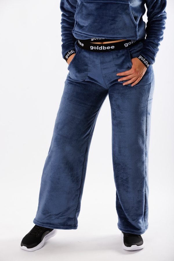 GoldBee Fluffy Kalhoty Jeans, M - 6